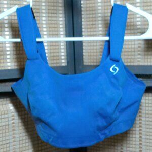 Moving Comfort Blue U-back Running Bra